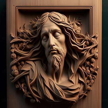 3D model jesus christ (STL)